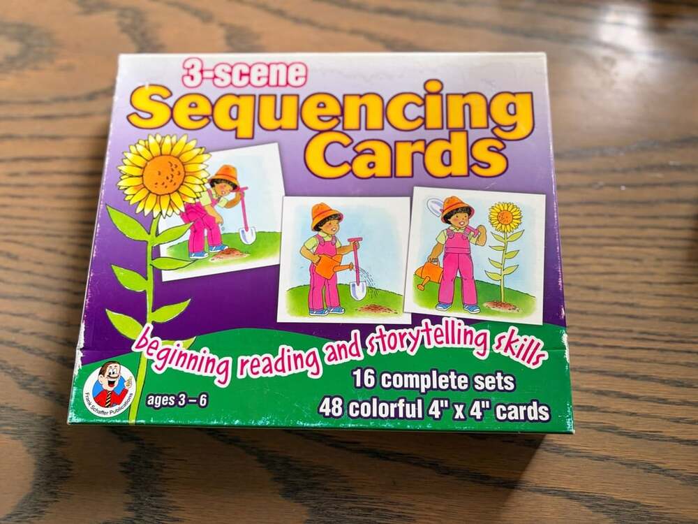Frank Schaffer Publications 3-Scene Sequencing Cards FS-3752